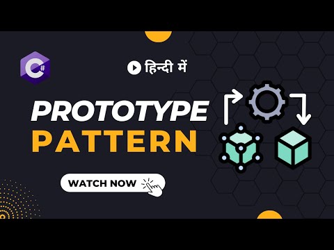Prototype Design Pattern explained in Hindi (हिंदी) with code example C# | Design Patterns Series