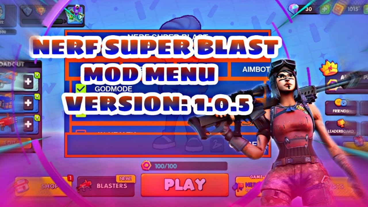 NERF SUPER BLAST ||1.0.5||MOD MENU BY JAYIUZ