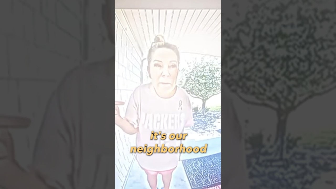 Neighbor's MASSIVE Trump Sign TRIGGERS Her 🤣