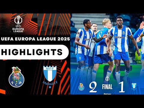 Porto X Malmö 2 0 Resumo Liga Europa Da UEFA 2025 FC Porto Vs Malmö FF Gol Samu Aghehowa 