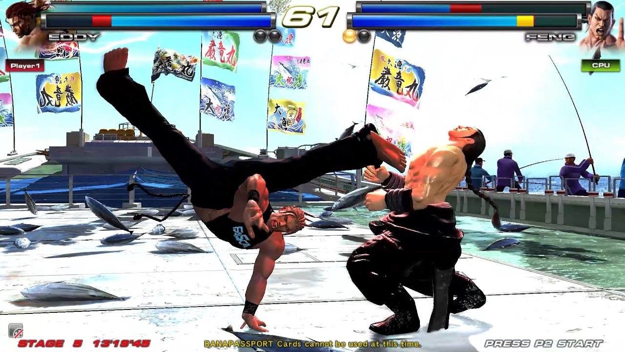 TEKKEN TAG TOURNAMENT 2 UNLIMITED ARCADE EDDY GORDO & BAEK DOO SAN