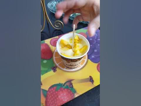 Viral Mango Ice-cream 😱 #viral #mangoicecream #mangodessert #mango #