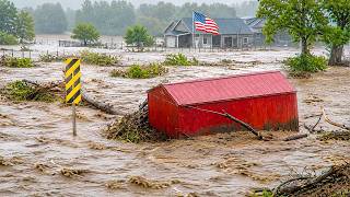 Utah, USA Struck by Severe Flash Floods!🌊 Mudslides Wreak Havoc, Block Roads, Major Damage in Beaver