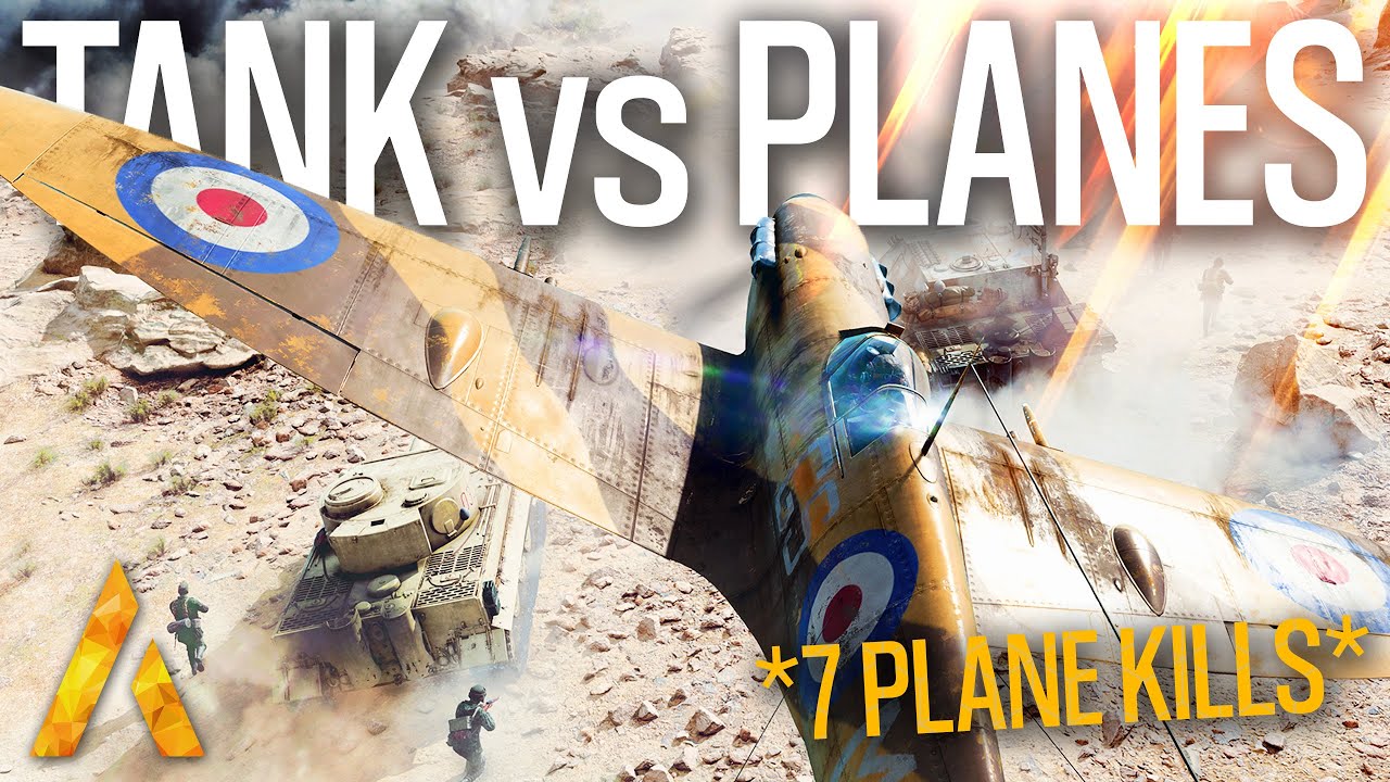 Record Plane Kills with Tank - Convoy Series - BF5 Panzer IV