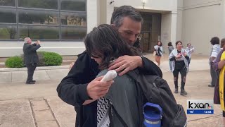 Protesters released from jail react to law enforcement response