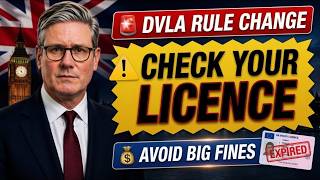 🚨 DVLA ALERT UK Drivers! Major Licence Rule Change Confirmed — Act NOW