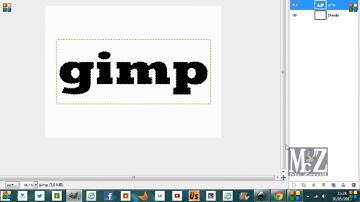 Speed Tutorial Gimp - Testo Effetto Cioccolato - Chocolate Effect Text