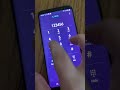 S8 Verizon Incoming Call