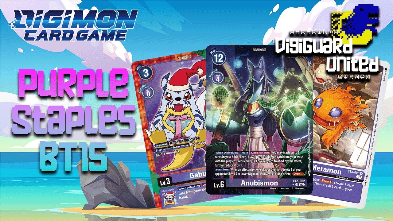 The Top Purple Staples You SHOULD HAVE in the Digimon Card Game! | BT15 Exceed Apocalypse