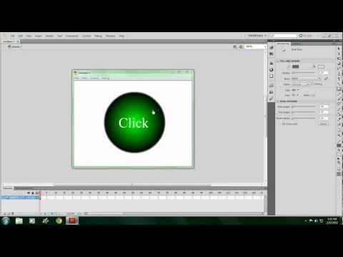 Video: Wie Erstelle Ich Eine Schaltfläche In Flash