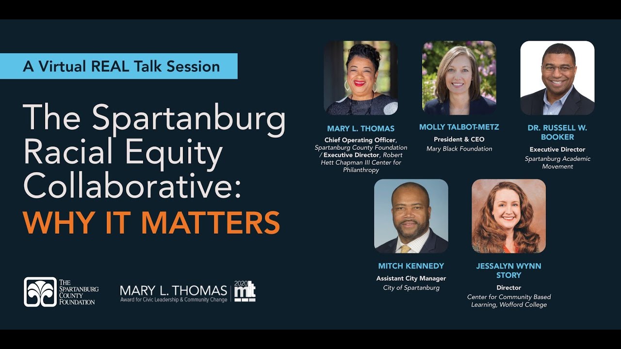 REAL Talk The Spartanburg Racial Equity Collaborative Why It Matters