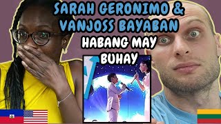 REACTION TO Sarah Geronimo & Vanjoss Bayaban - Habang May Buhay (Live on The Voice Kids)