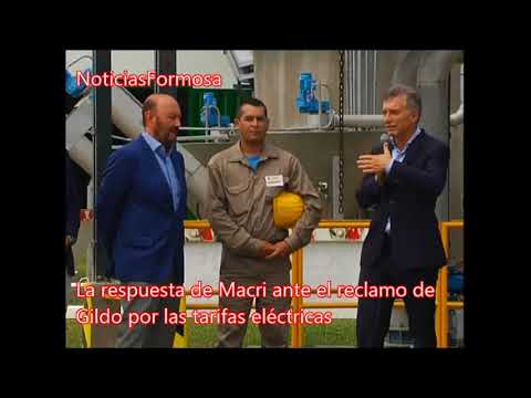 Tarifas eléctricas, la respuesta de Macri a Gildo