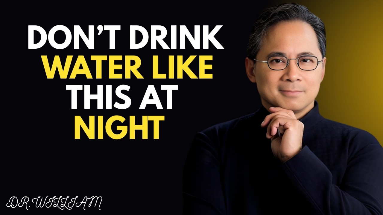 UROLOGIST REVEALS: How to drink water to avoid getting up at night