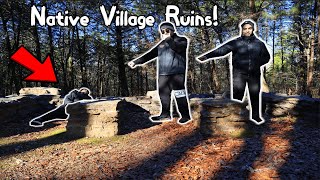 Exploring Native American Village Ruins In Doaksville Oklahoma