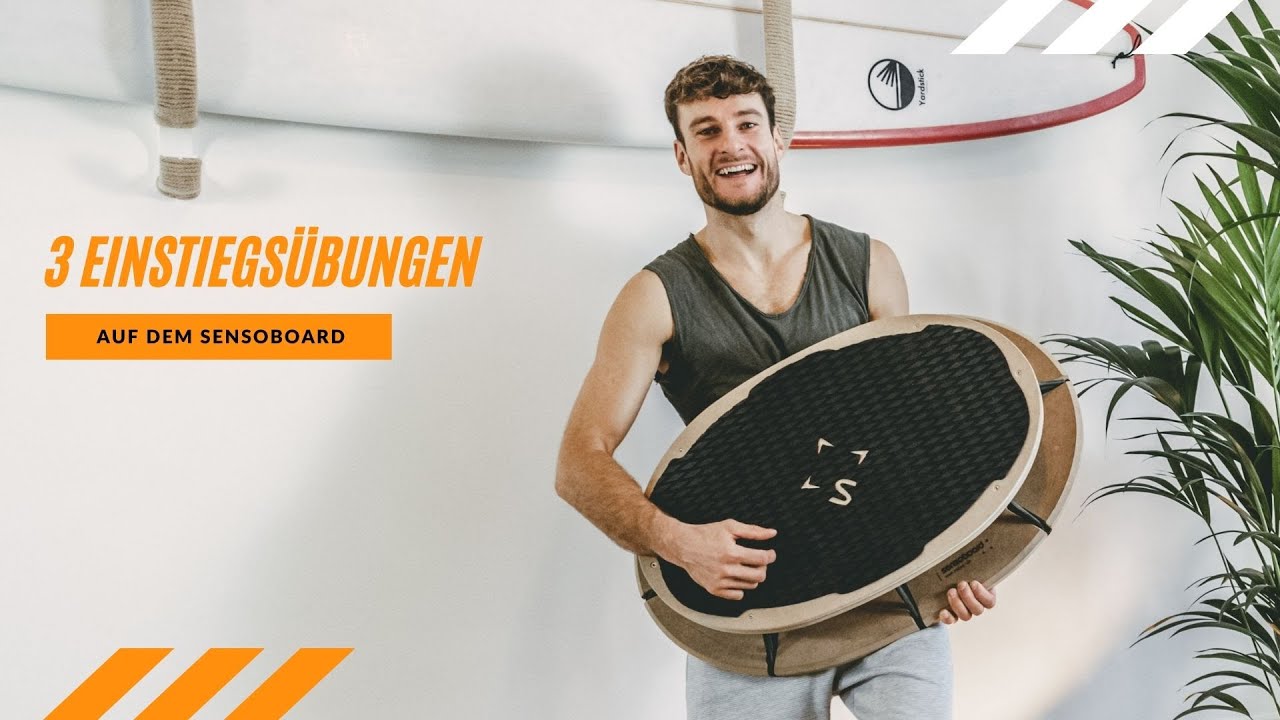 SENSOBOARD by Sensosports - 3 Einstiegsübungen mit Henning