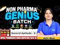 Non Pharma Genius Batch: General Aptitude- II | for NIPER, Pharmacist & Drug Inspector, GATE-XL #GDC