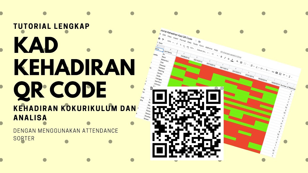 Cara Buat Qr Code Kehadiran Pelajar