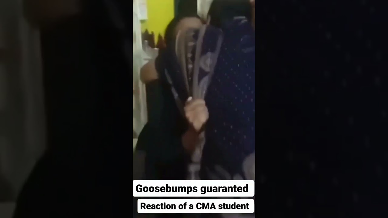 cma result reaction 🥺 