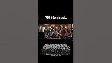 Google Veo 3 Makes a Perfect Latte Art | AI Barista vs Real Guy