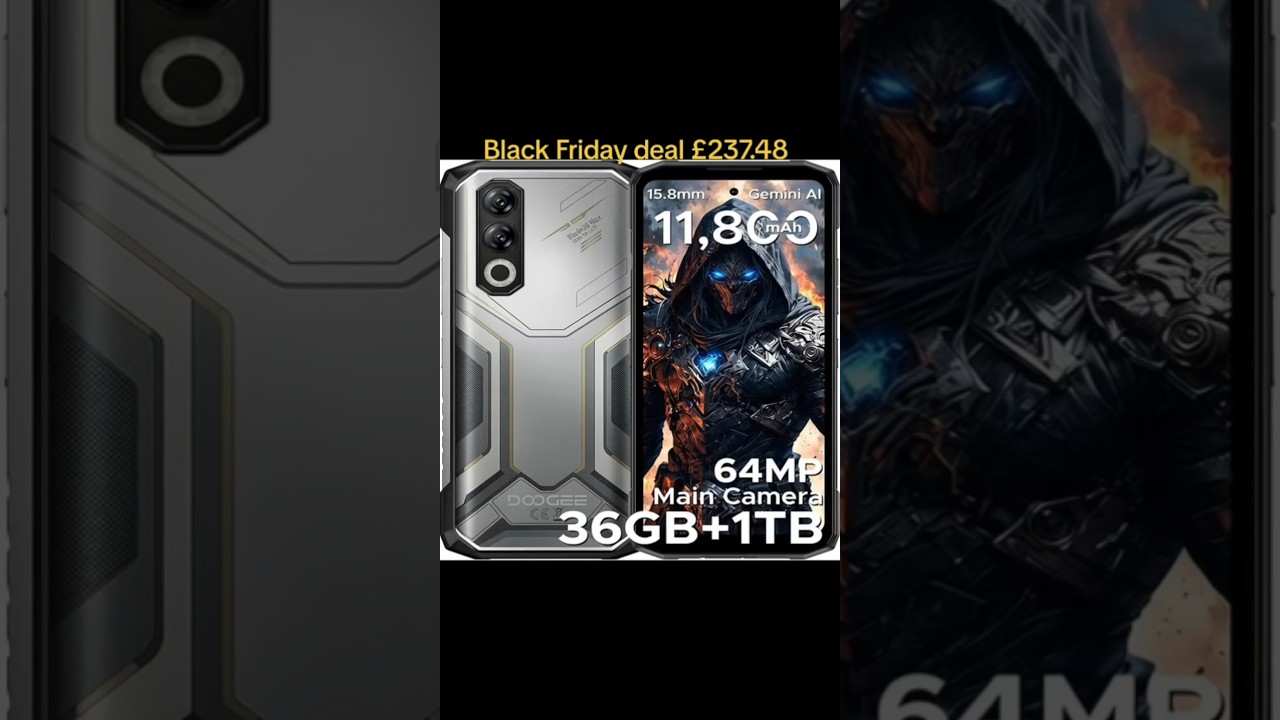 DOOGEE Blade 20 Max &ndash; Best Budget Rugged Phone? 1TB Storage + Huge Battery #tech #gaming