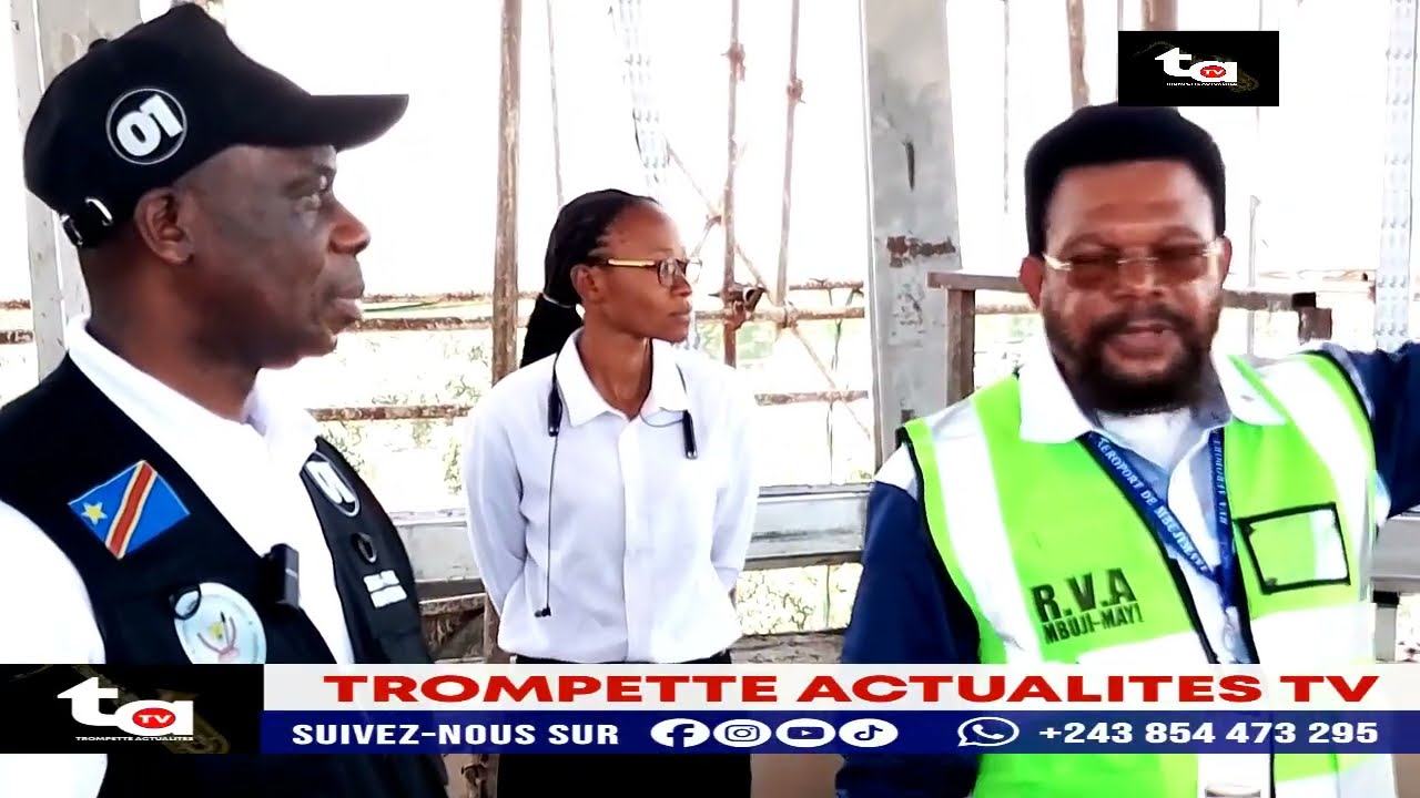 Les travaux de modernisation de l'aéroport de Mbujimayi sont actuellement à 90% selon le DP RVA Kor: