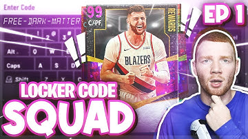LOCKER CODE SQUAD #1 - START OF NEW SERIES!! NBA 2K21 MYTEAM!!