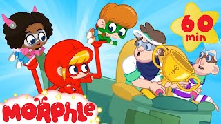 superheroes vs bandits mila and morphle cartoons for kids morphle tv