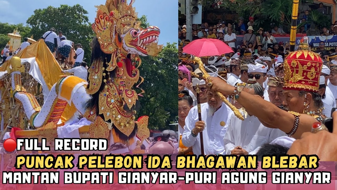 MEGAH PUNCAK PALEB0N MANTAN BUPATI GIANYAR RAJADEWATA IDA BHAGAWAN BLEBAR PURI AGUNG GIANYAR