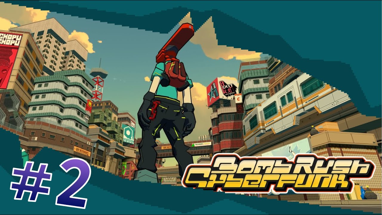 Bomb Rush Cyberfunk - Pyramid Island (Blind Playthrough)