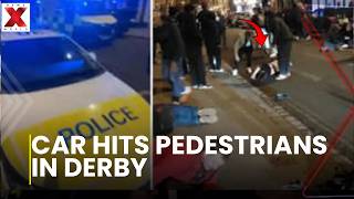 Uk Car Accident Car Hits Pedestrians In Derby Suspect Arrested Newsx World