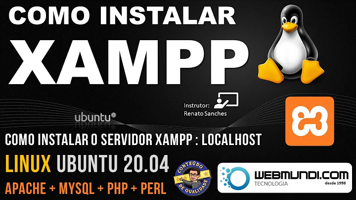 Como Instalar o XAMPP no LINUX : Servidor Local Apache MySql PHP : Localhost PC ✅