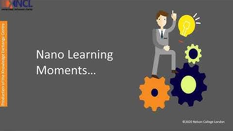 Nano Learning: Hot Keys