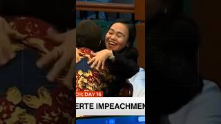 VP Sara impeachment: Kapunan, Ferrer nagyakapan