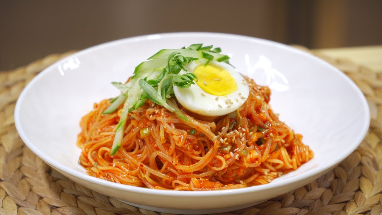 숙주 비빔국수