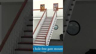 Safety Innovations No Hole Stairway Baby Gate Mounting Kit Fits Posts From 2 34 Inches T
