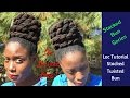 Loc Tutorial | Stacked Twisted Bun
