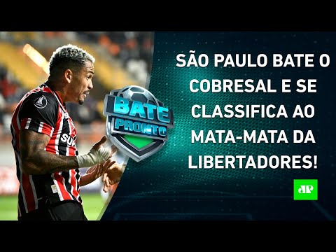 São Paulo VENCE e SE CLASSIFICA às 8ªs da Libertadores; Vini BRILHA na Champions! 