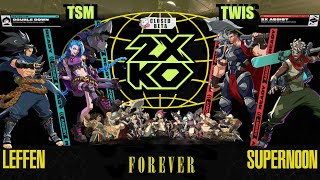 2XKO × TSM Leffen »Jinx × Yasuo DD vs TWIS Supernoon »Darius × Ekko 2x | High Level 2XKO Closed Beta