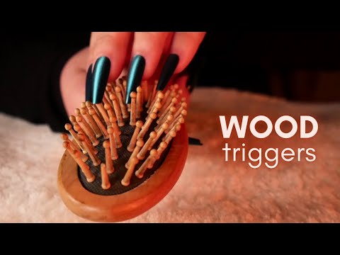 ASMR 10 ULTIMATE WOOD TRIGGERS FOR SLEEP (No Talking)