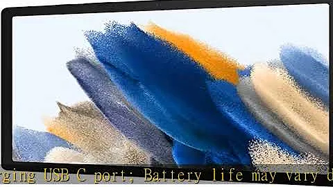 SAMSUNG Galaxy Tab A8 Android Tablet, 10.5” LCD Screen, 128GB Storage, Long-Lasting Battery, Kids C