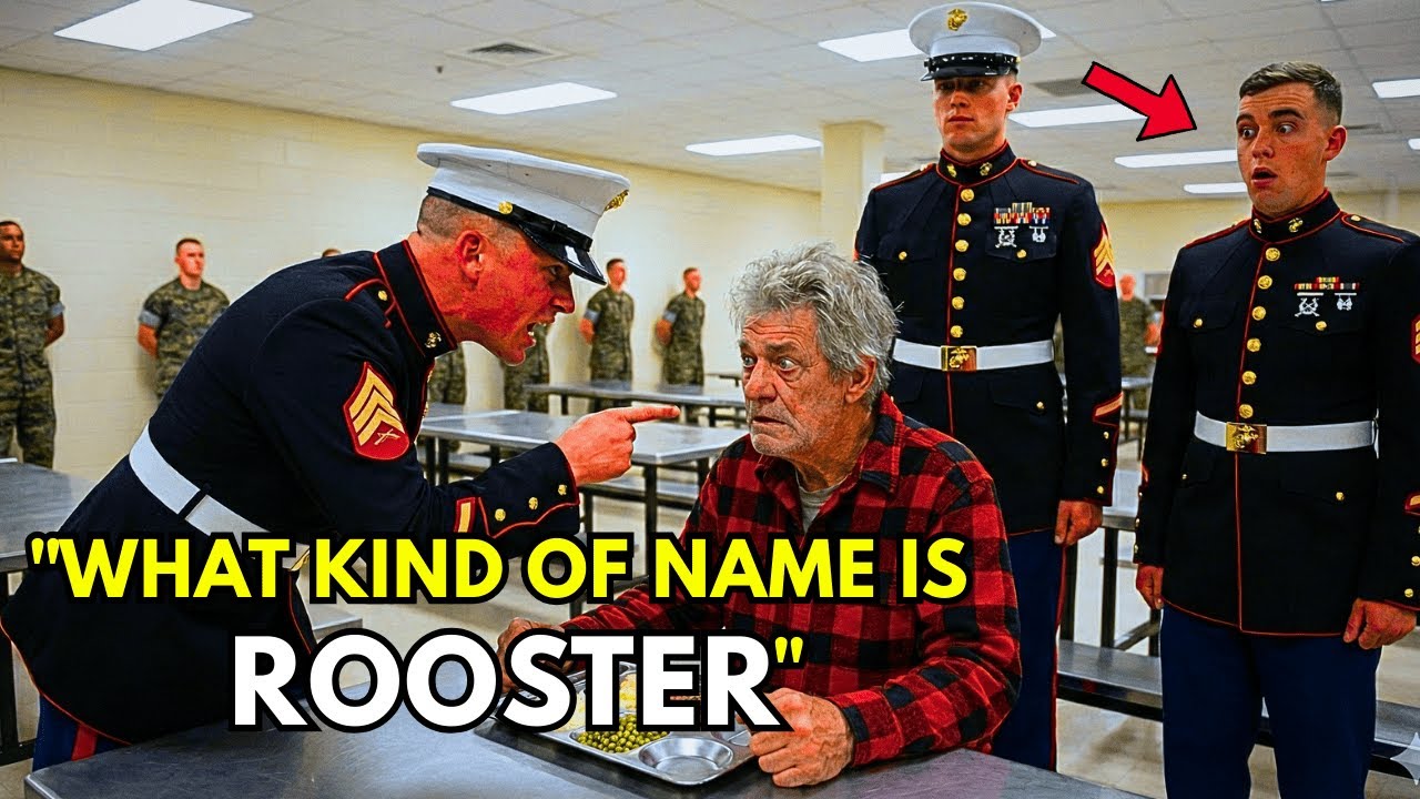 USMC Sergeant Mocked the Old Man’s Call Sign — Until “ROOSTER” Silenced the Entire Mess Hall