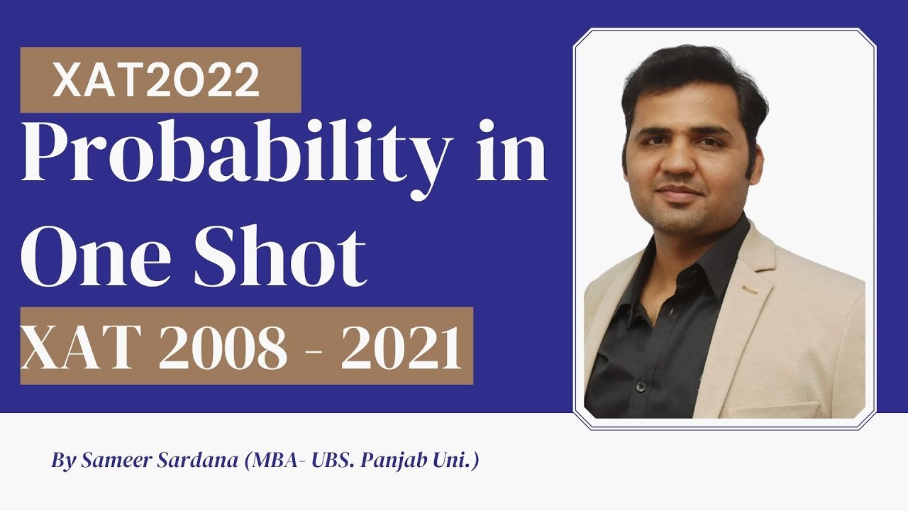 Probability in One Shot || All Questions of XAT 2008 to 2021 ||