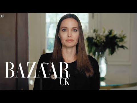 Video: Angelina Jolie Naken För Harper's Bazar Magazine