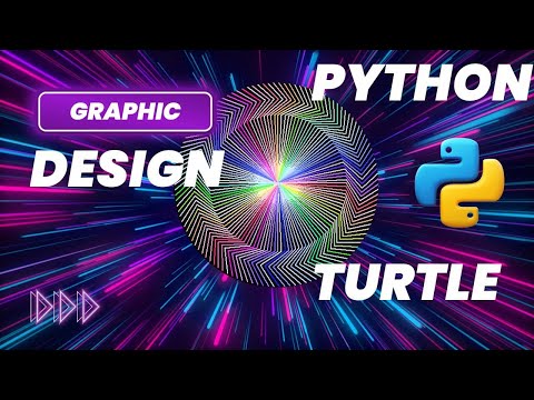 superb graphic with python turtle | #2 python turtle graphics
