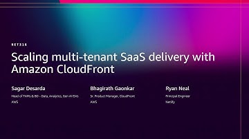 AWS re:Invent 2025 - Scaling Multi-Tenant SaaS Delivery with Amazon CloudFront (NET316)