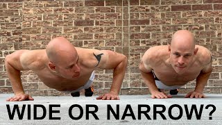 Wide vs. Narrow Push-Ups: Which Builds a Bigger Chest?