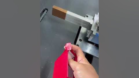 JK drawer box making machine video