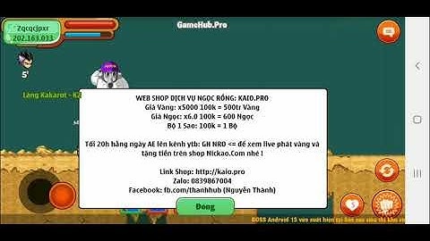 Ngọc Rồng Online - Tặng Nick Ss Cho Anh Em Chơi #2