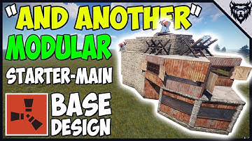 RUST - STRONG Expandable Starter To Main Base Design - Building 3.2 (2018)
